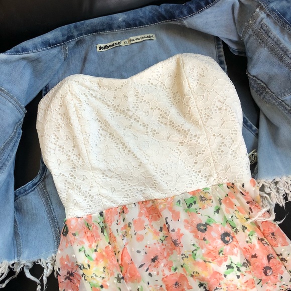 🌼🌸Spring Dress Jean Jacket - Picture 4 of 8
